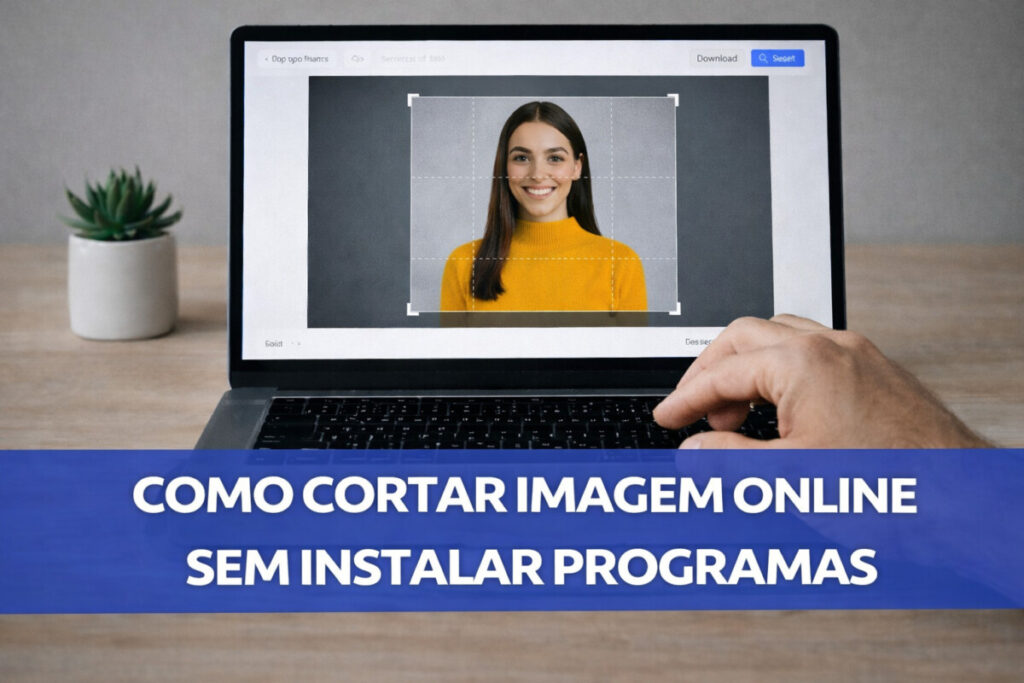 Como cortar imagem online sem instalar programas