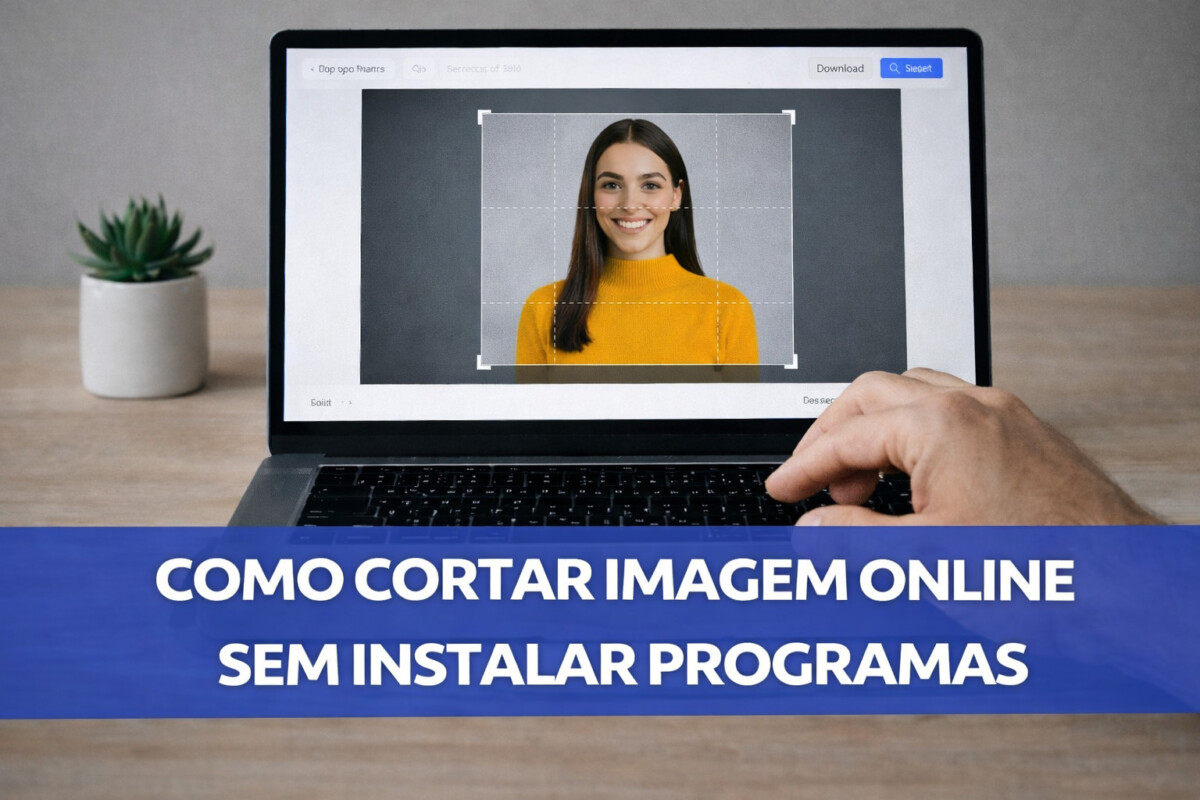 Como cortar imagem online sem instalar programas