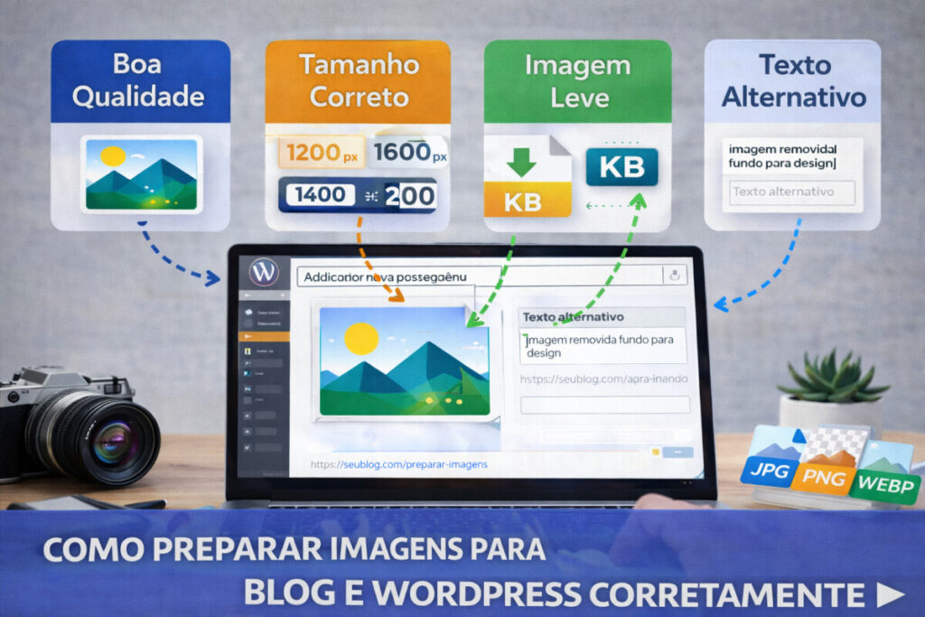Como preparar imagens para blog e WordPress corretamente